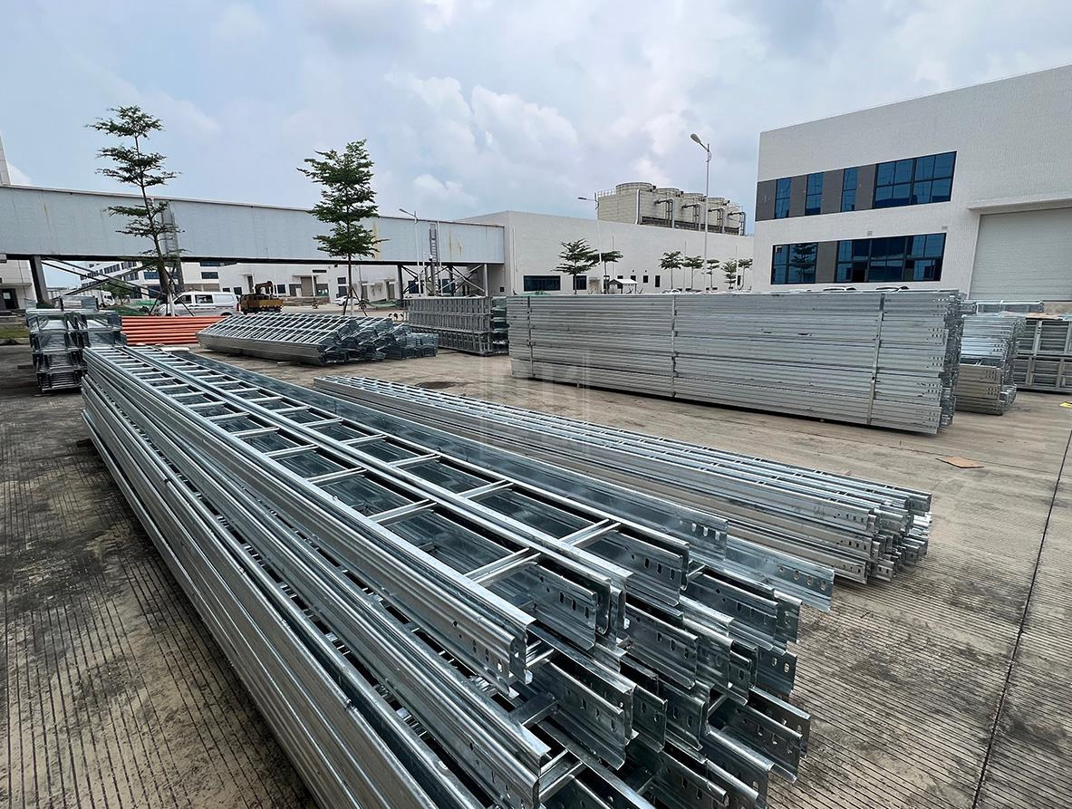 Hot-Dip Galvanized Steel Cable Tray