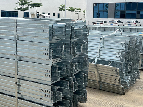 Hot-Dip Galvanized Steel Cable Tray